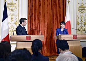 日仏首脳会談、イラン情勢巡り緊密に意思疎通を図ることで一致…重要鉱物の供給網強靱化が柱の共同声明発表