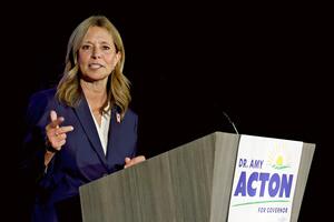 米オハイオ州知事選、民主党の女性候補を拳銃で武装した男が襲撃…イベント会場で取り押さえられる